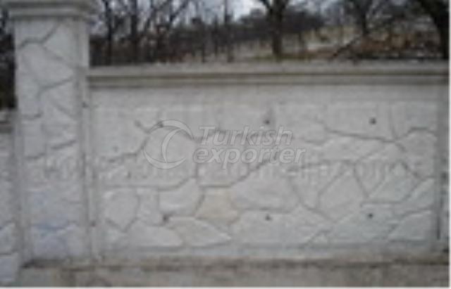 concrete garden wall mold.