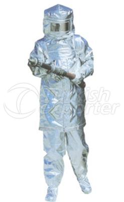 Aluminium Fiberglass Fire Intervention Suit