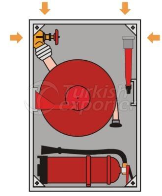 Fire Hose Cabinets With Flat House