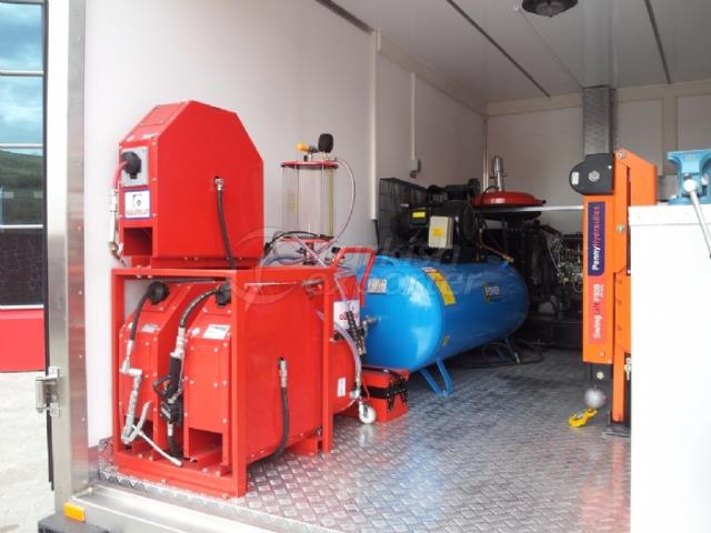 Mobile Tire Repair Vehicle