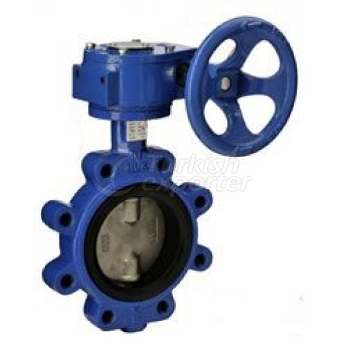 Wafer butterfly valve