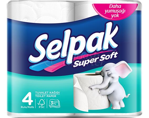 Selpak toilet paper 4 rulo