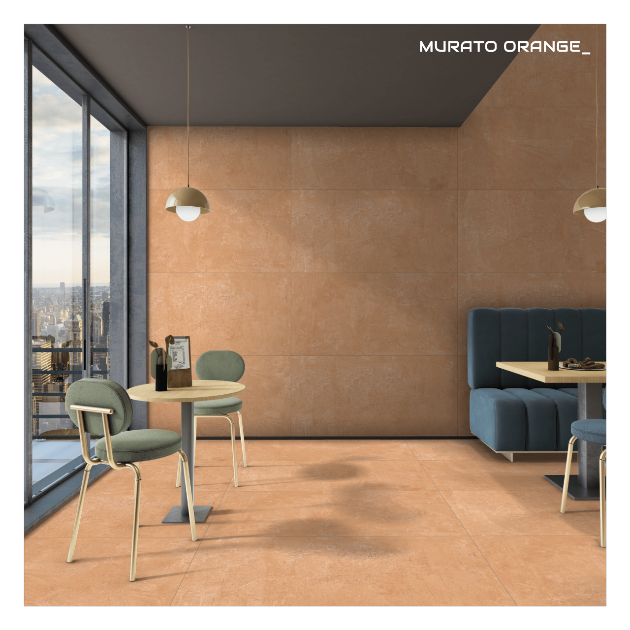 MURATO ORANGE 60X120CM MATT FINISH