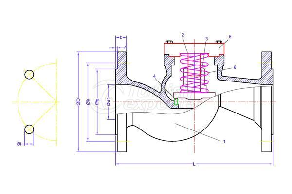 صمام مراقبة  PN16