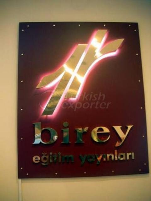 Paslanmaz Kutu Harfler