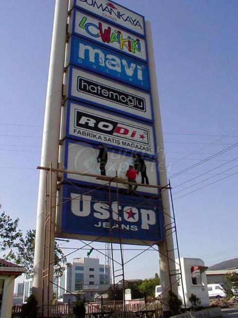 Totem ve Pilon Tabelalar