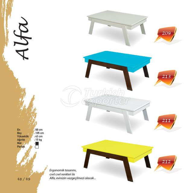 Alfa Center Table