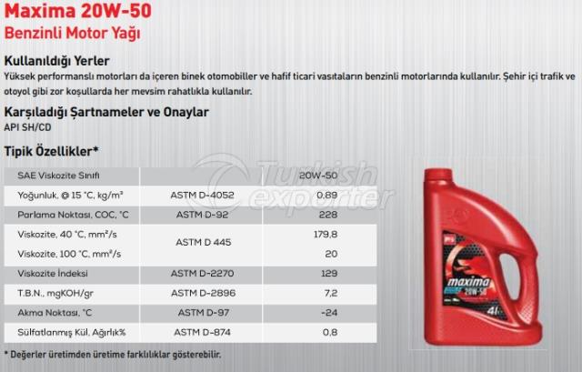 Maxima 20W-50