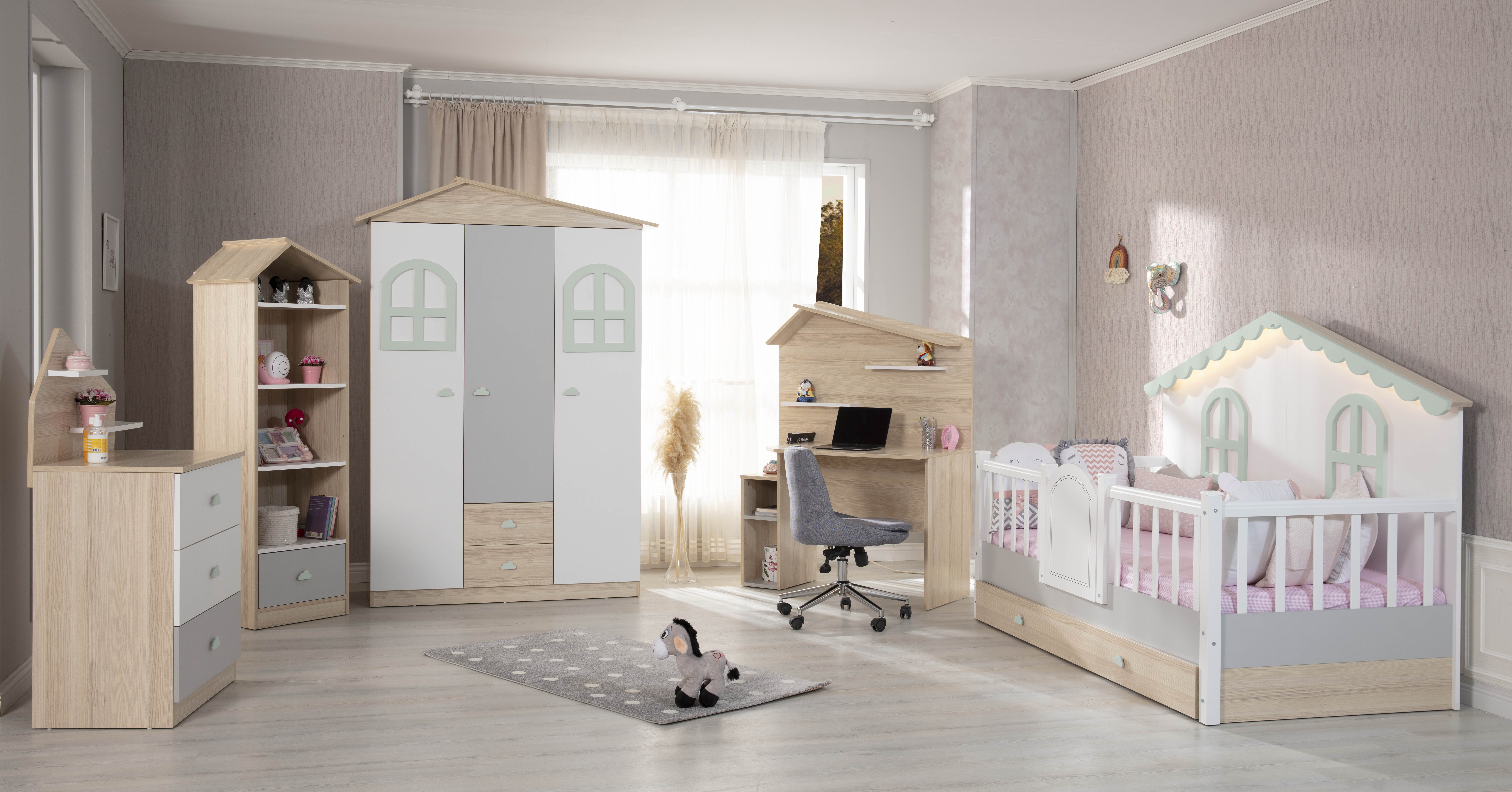 Conjunto de muebles para niños - Dolce Grey