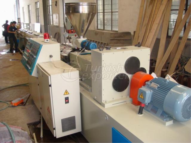 pvc pipe extrusion line