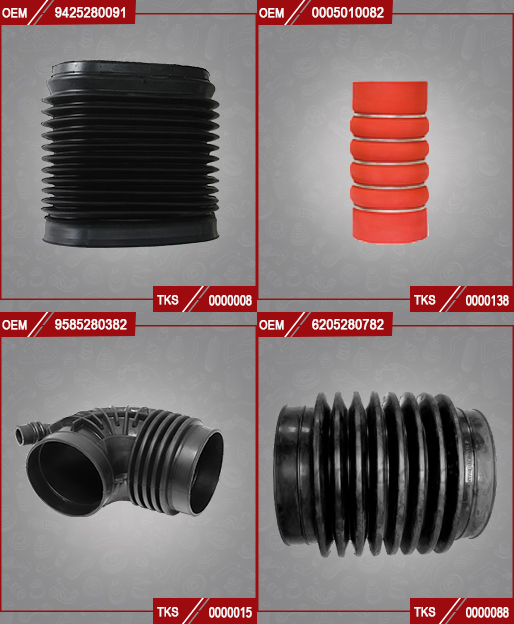 HOSES(AIR FILTER---INTERCOOLER ETC...)