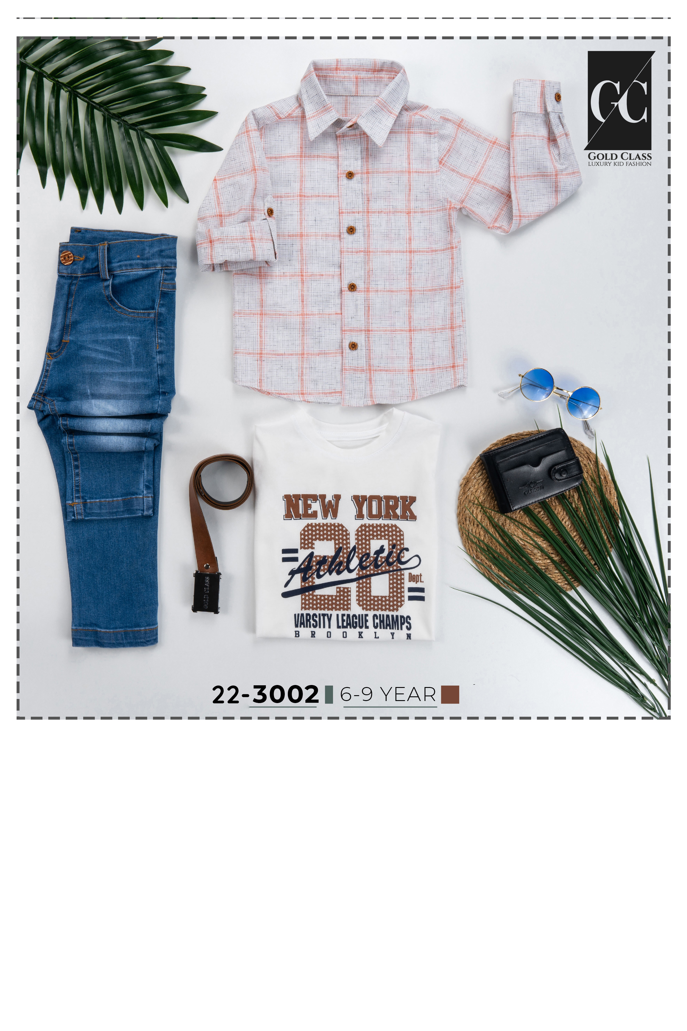 Camisa, Jeans Conjuntos de ropa para niños para niños