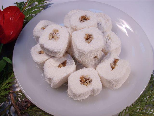 Turkish Delight Wallnut Inside Coconut