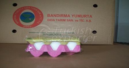 White Cover Egg 15'li