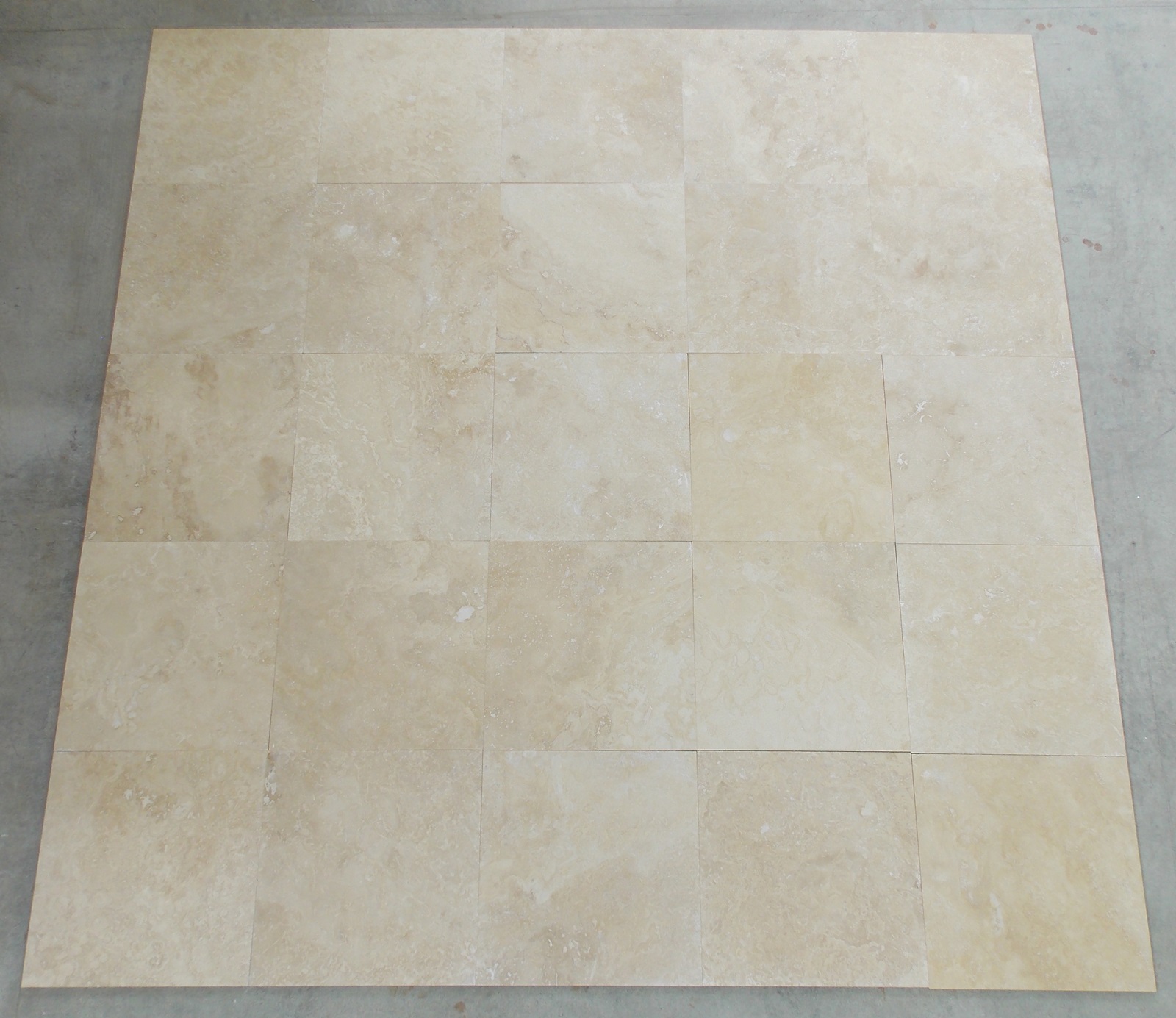 EXTRA LIGHT HONED AND FILLED TRAVERTINE TILES