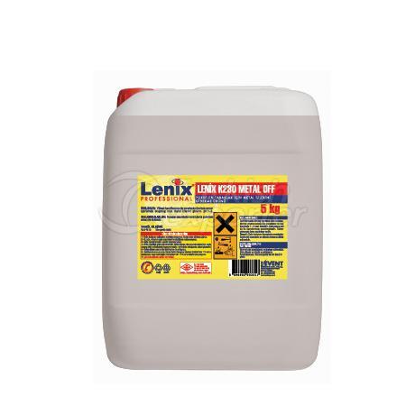 Porselen Tabaklar Metal İzlerini Giderme Lenix K230 Metal Off