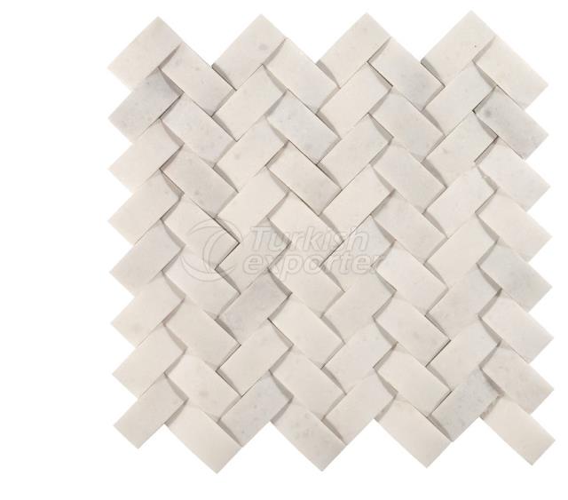 Herringbone  Braid Mosaic 2,3x4,8 Kemalpasa