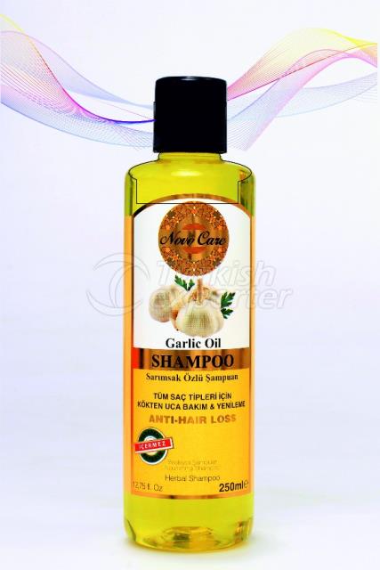 Shampoo With Garlic Extract