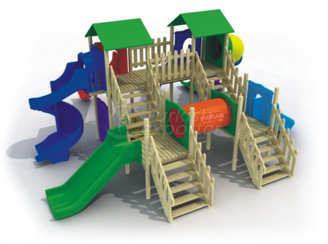 Wooden Kids Playgrounds 232906