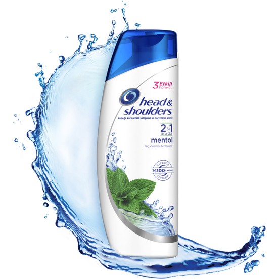Head and Shoulders menthol  Shampoo 180 ml 