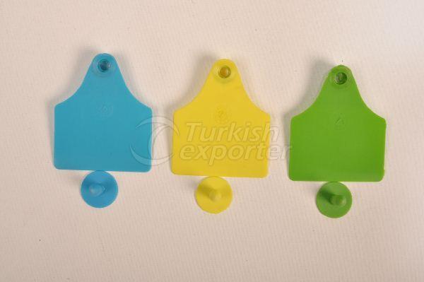 Cattle Ear Tag with Button Male Part BD 300