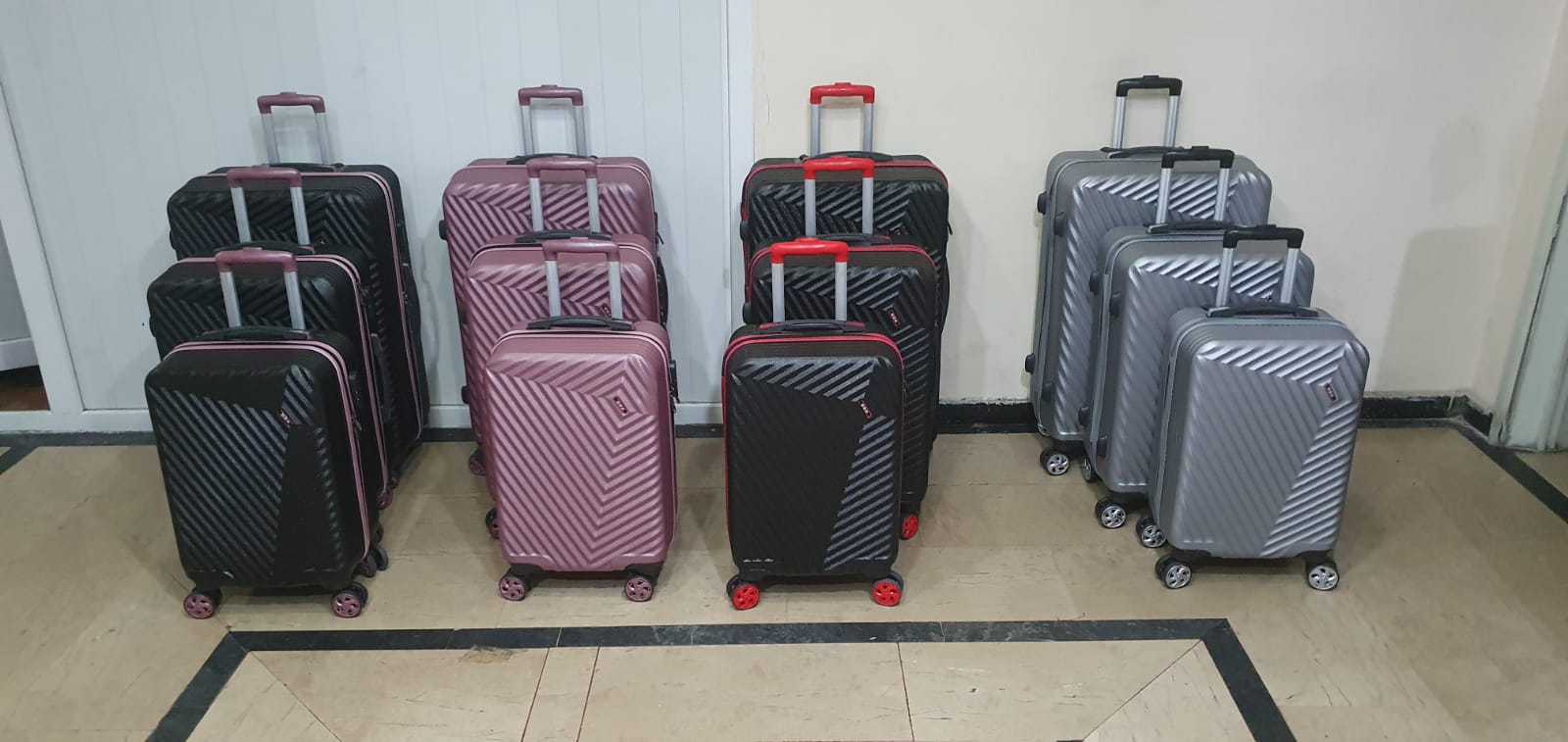 4-Wheel Spinner Luggage Set