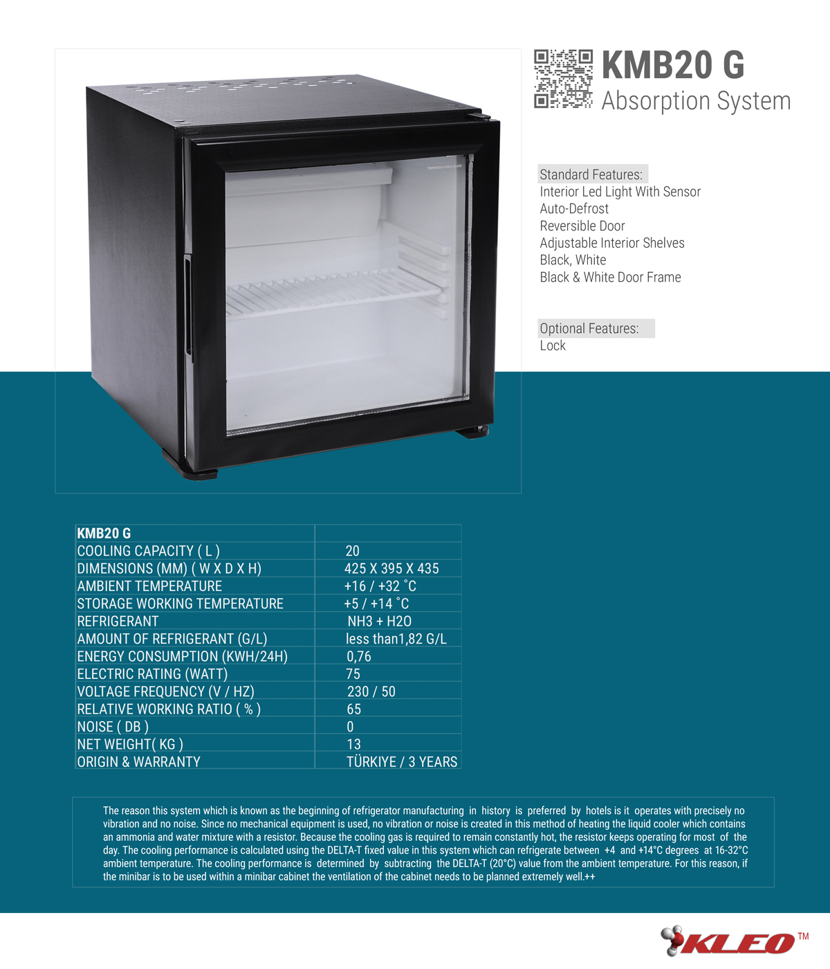 KMB20G MINIBAR