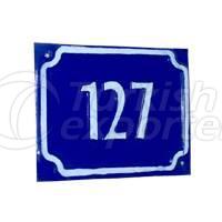 Kabartmalı Kapı Numarası