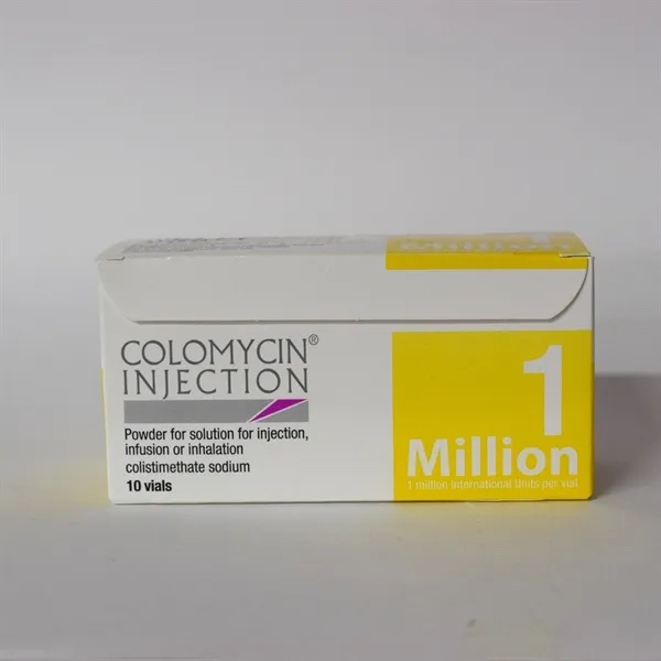 Colomycin Injection (Colistimethate Sodium Injection) 1 million unit vial