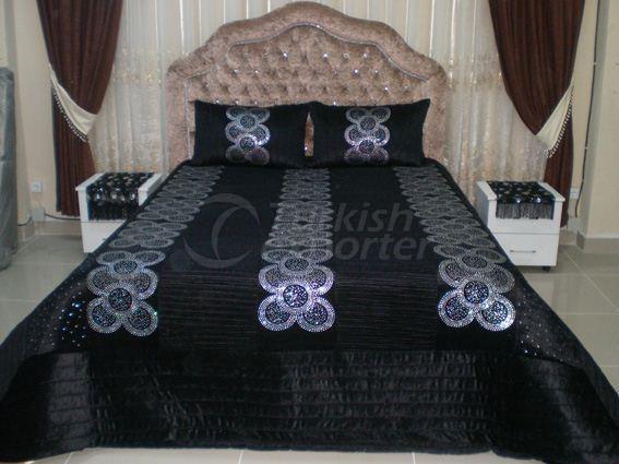 Bed Covers with Fine Stones KP-18