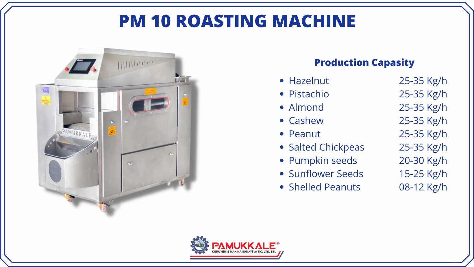 PM 10 ROASTING MACHINE