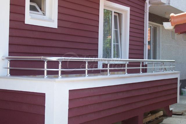 ALUMINIUM BALUSTRADE BALCONY STAIR