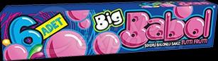 Big Babol tous les fruits 6pcs