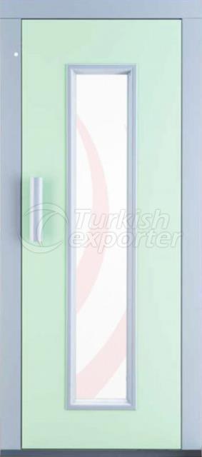 Semi-Automatic Elevator Door-12