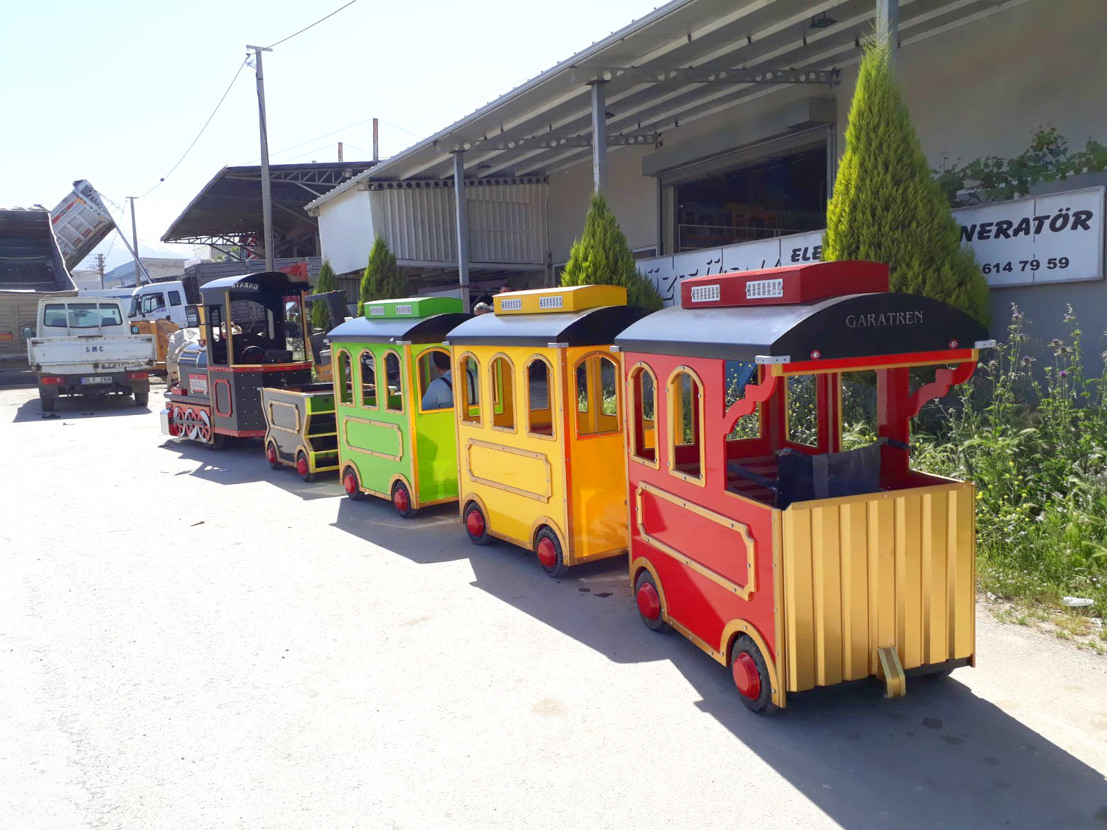 Electric Trackless Mini Train For Sale