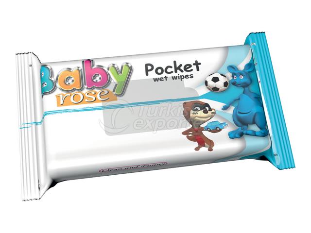 BABY ROSE POCKET WIESES AZUL