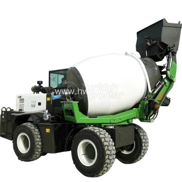 Mobile Hydraulic Concrete Mixer Tru