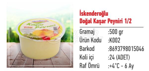 Doğal Kaşar Peyniri 500Gr