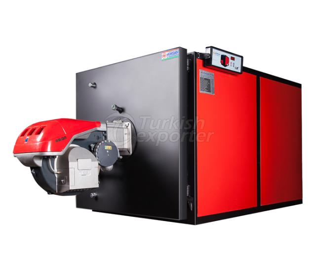 Three Pass Hot Water Boiler