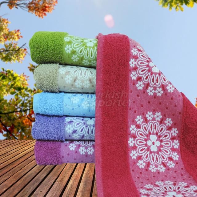DAISY PATTERN the Towel for hands