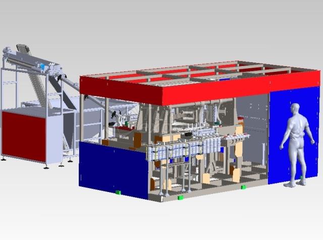 Machines de soufflage extensibles en PET ESFA5-SCV-HS