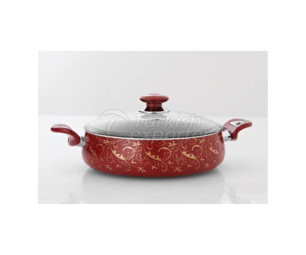 Alüminyum Şişme Sığ Tencere KRS