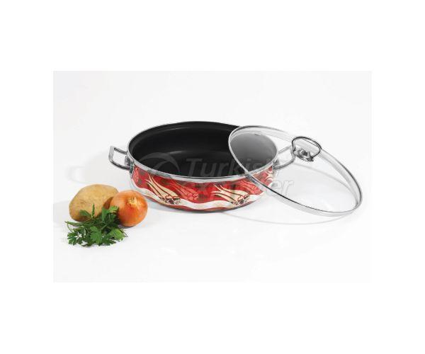 Nonstick Şişme Sığ Tencere SKT