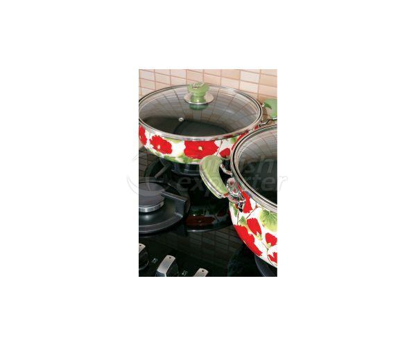Nonstick Şişme Sığ Tencere SKT