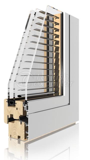 Wooden Aluminum Window and Door Systems -Verbund