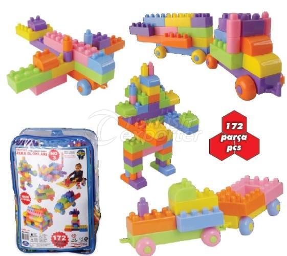 مكعبات ذكاء 172 قطعة