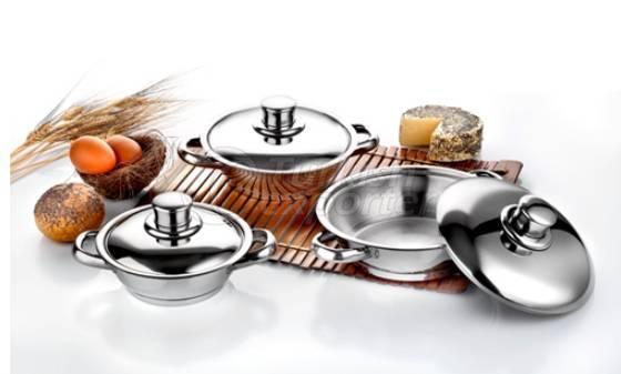 Omlette Set wiht Metal Lid Perfect 3 Pcs