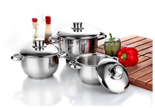Cookware Bermuda Pefect 6 Pcs
