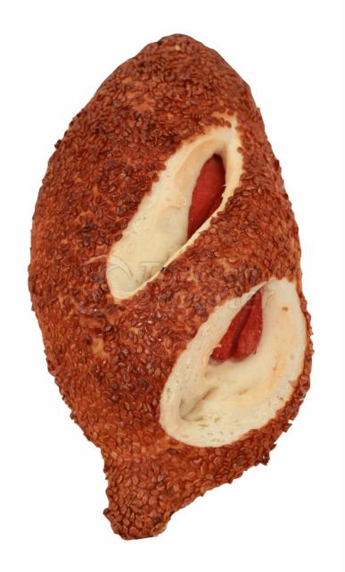 Bagel With Sausages130 gr