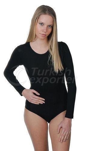 Uzun Kol Çıtçıtlı Body